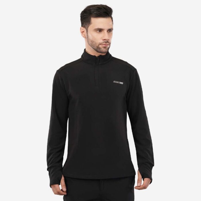 High Neck Quarter Zipper
