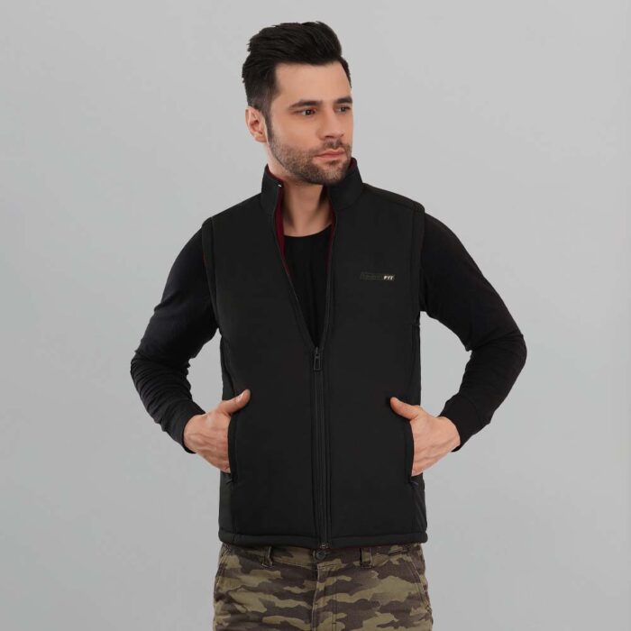 Sleeveless Reversible Jacket