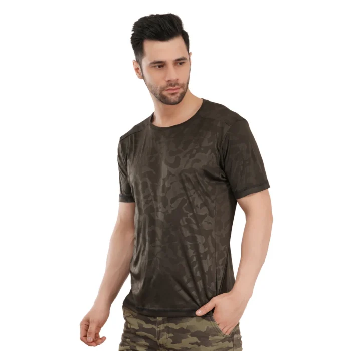 Camo Dryfit Round Neck Tshirt