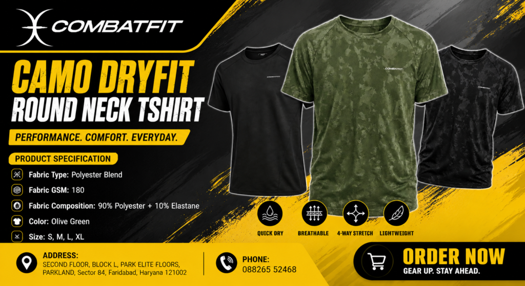 Dryfit Round Neck Tshirt