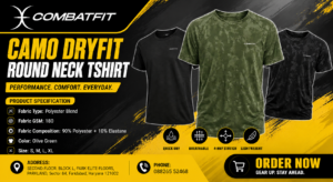Dryfit Round Neck Tshirt – The Perfect Blend of Comfort, Performance & Style