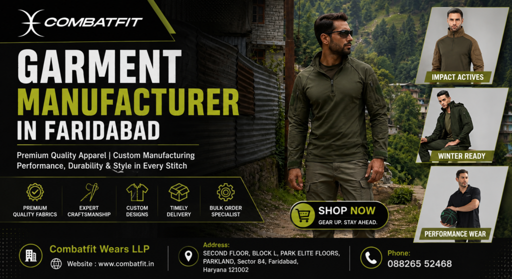 Garment manufacturer in Faridabad