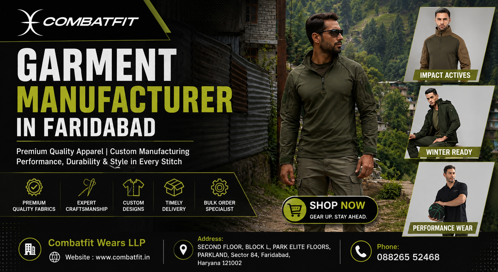 Garment manufacturer in Faridabad